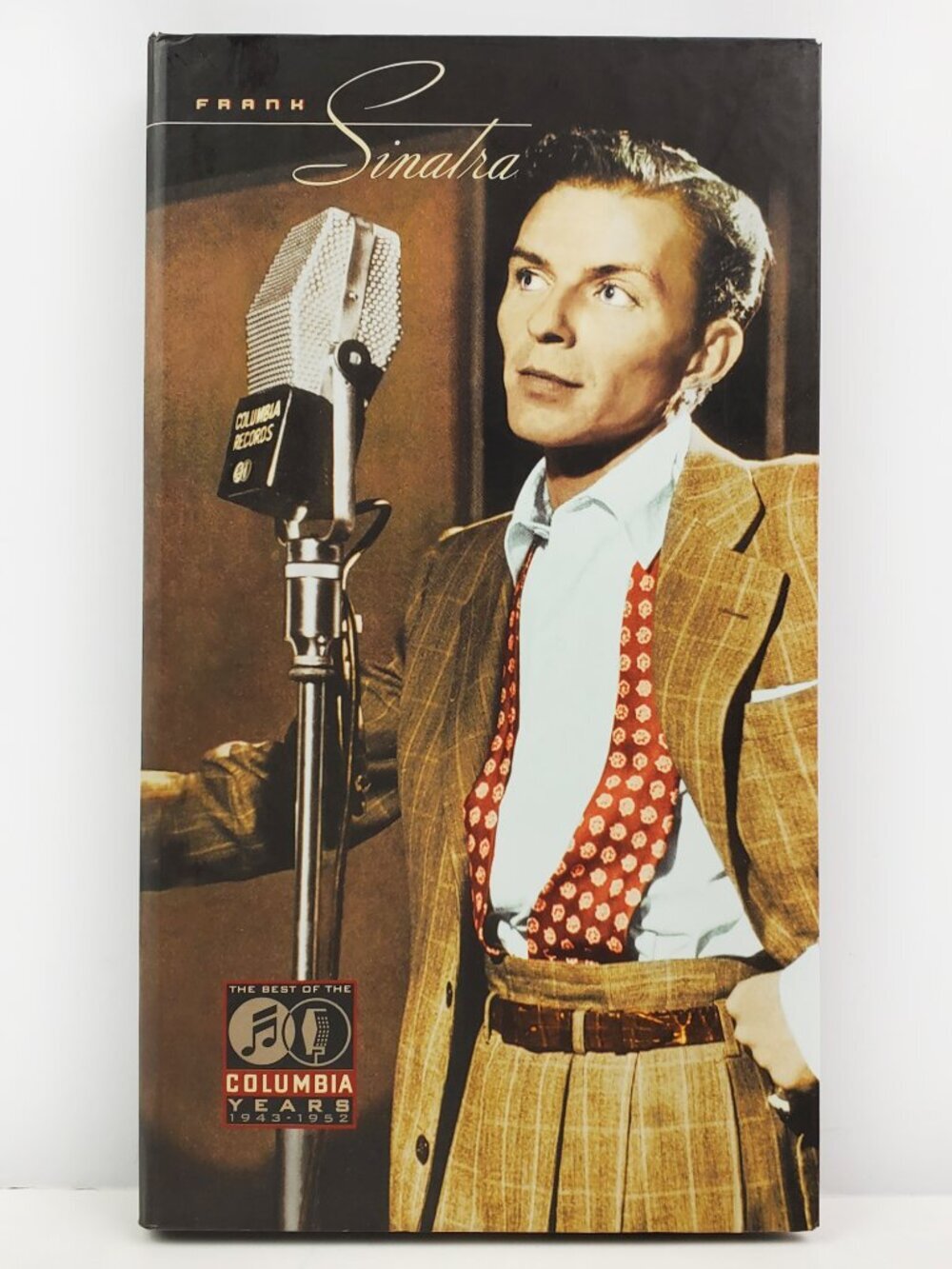 Frank Sinatra Best Of Columbia Years 4 CD Set Hardcover Bi-Fold 1943-1952 Croone